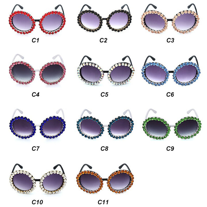 Kalsten | Oversize Round Luxury Sunglasses