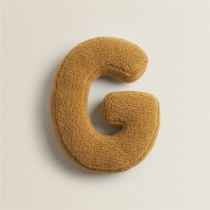 Kalsten | PlushLetter Pillow - Soft Letter Pillow for Bedroom and Children's Room