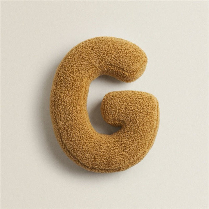 Kalsten | PlushLetter Pillow - Soft Letter Pillow for Bedroom and Children's Room
