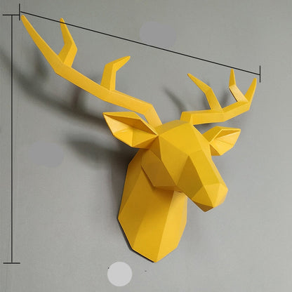 3D deer figure in a modern design and unique shape
