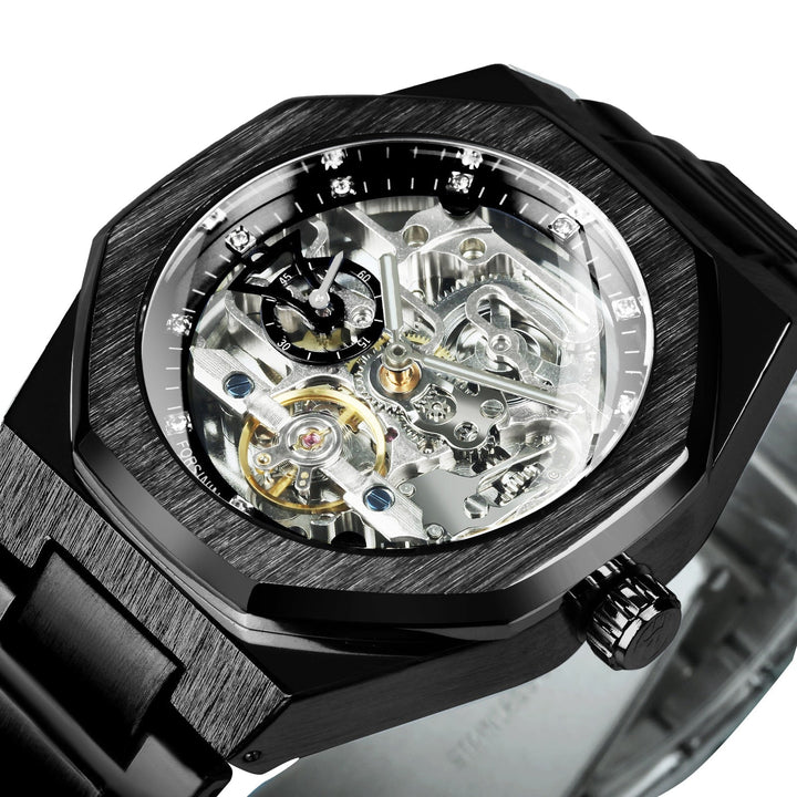 Kalsten | Royale Skeleton Mechanical Men Watch
