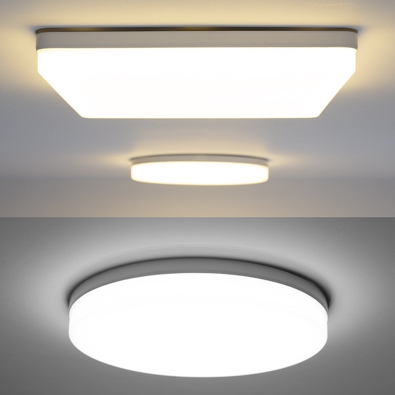 Natural Room Sleek LED Ceiling Light | Kalsten