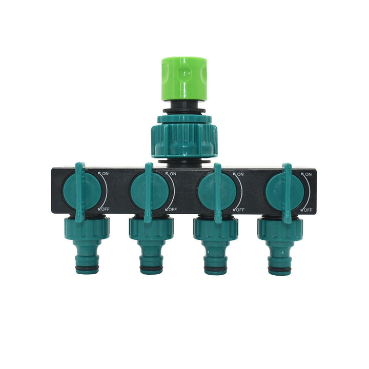 4-Way Garden Tap Water Splitter | Kalsten