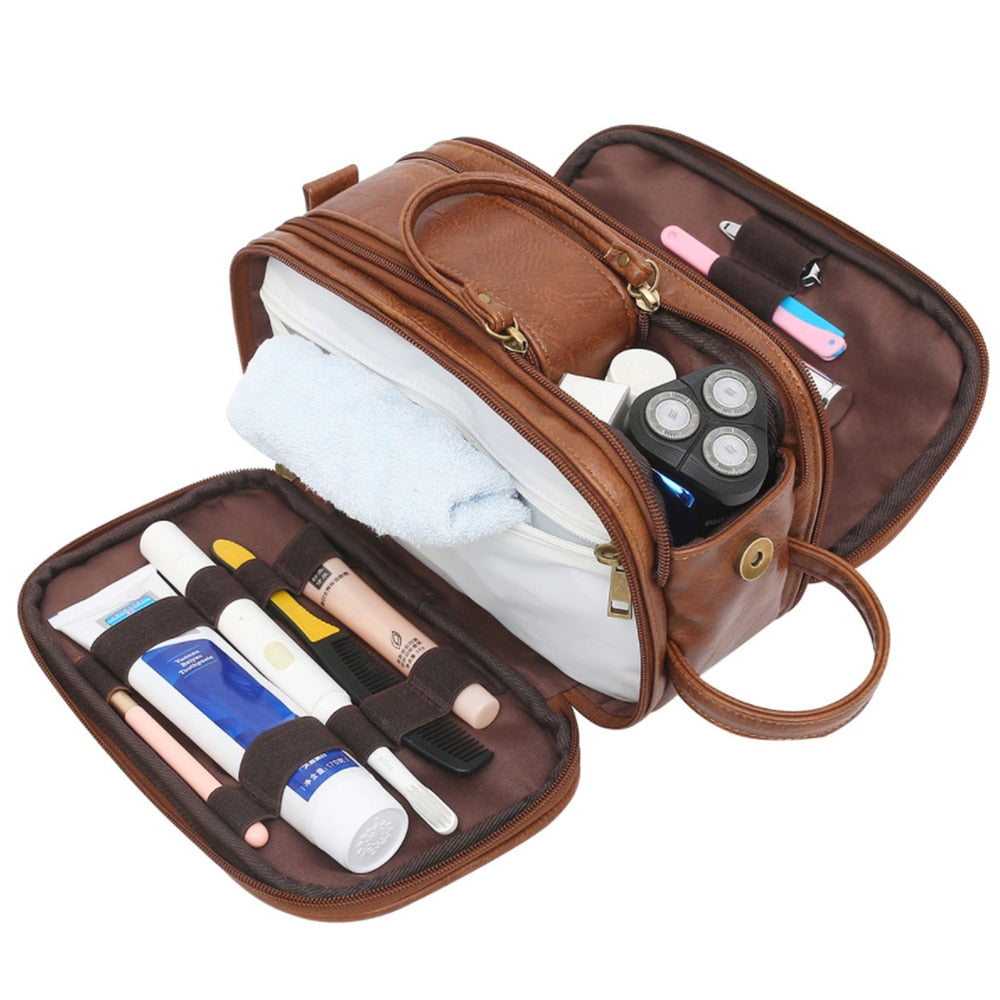 Mermaid Dream Waterproof Leather Travel Makeup Storage Bag | Kalsten