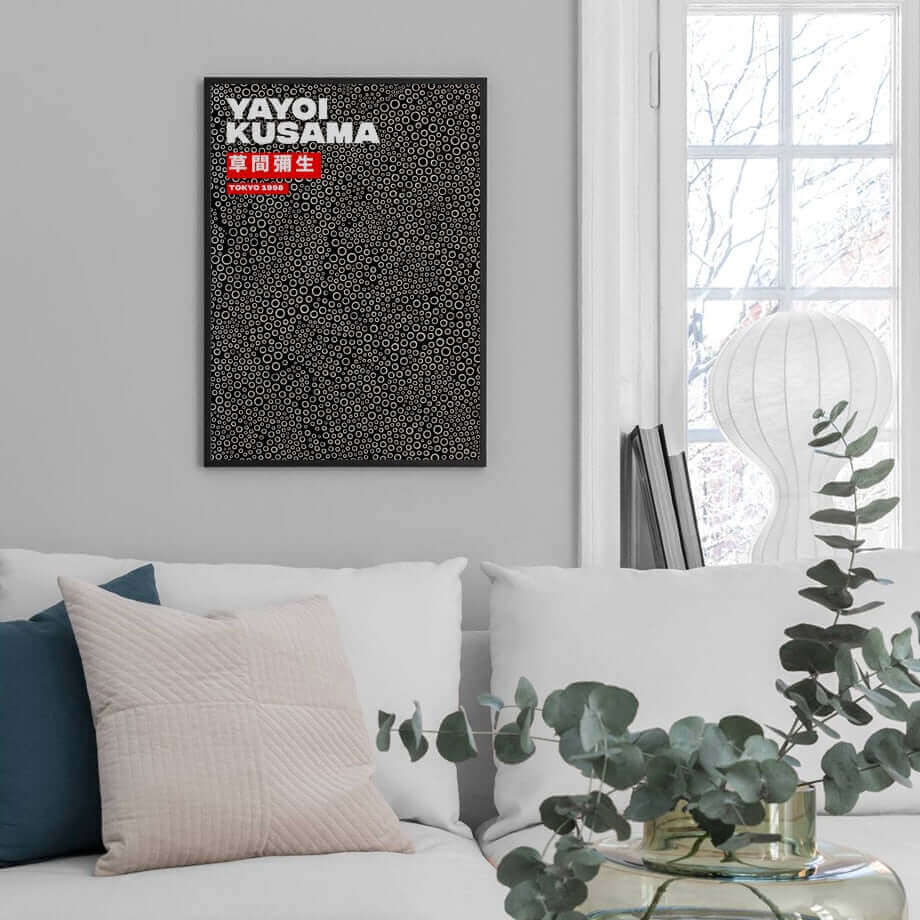Kalsten | Yayoi Kusama Abstract Premium Poster