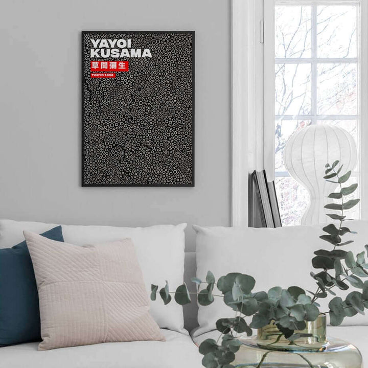 Kalsten | Yayoi Kusama Abstract Premium Poster