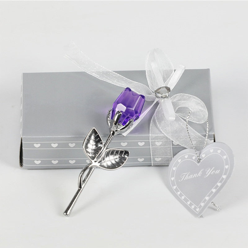 Kalsten | Luxury Crystal Rose in Gift Box – Valentine's Gift for Her