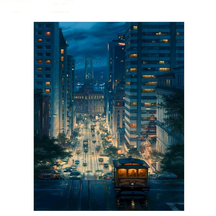 City portrait (Paint by number) Kalsten