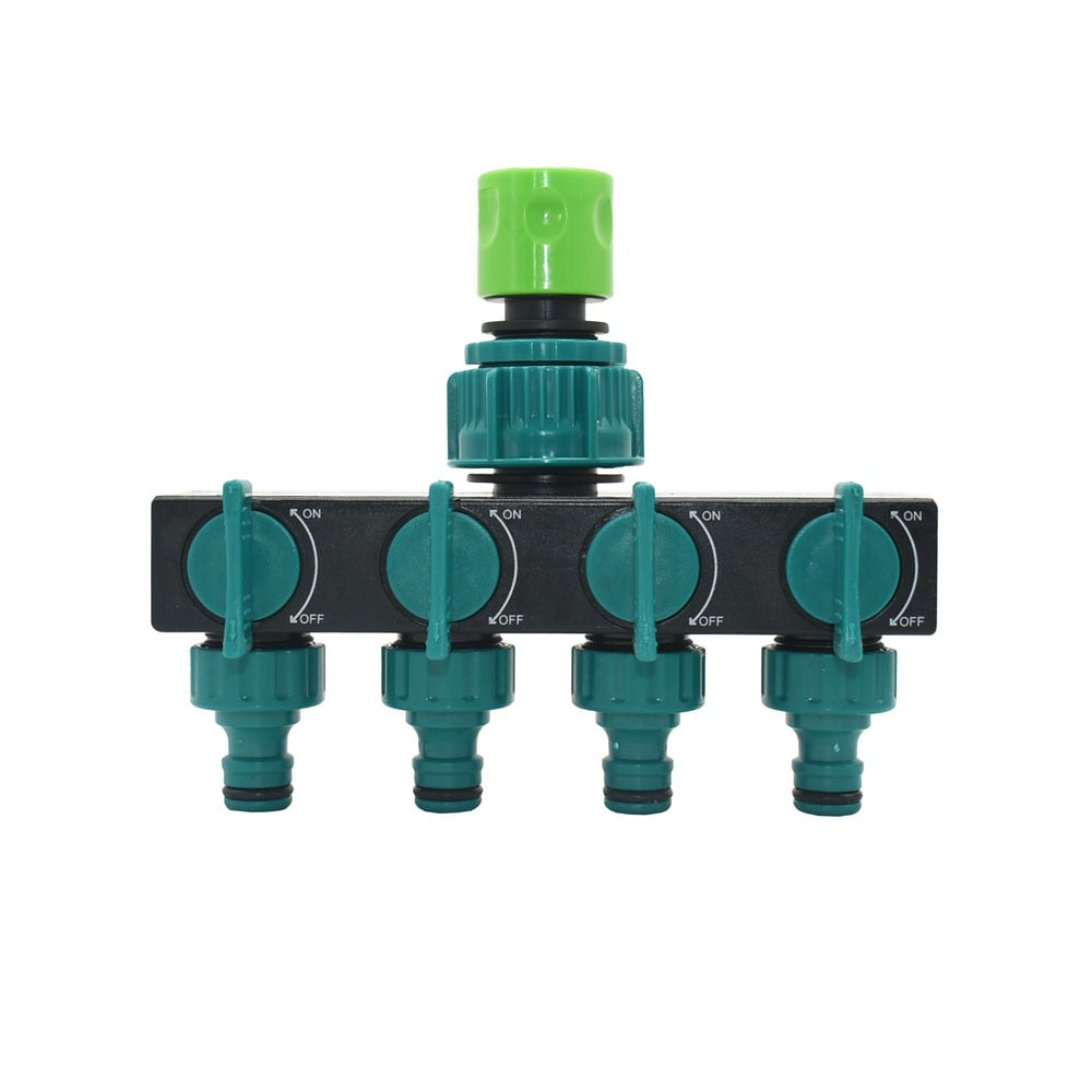 4-Way Garden Tap Water Splitter | Kalsten