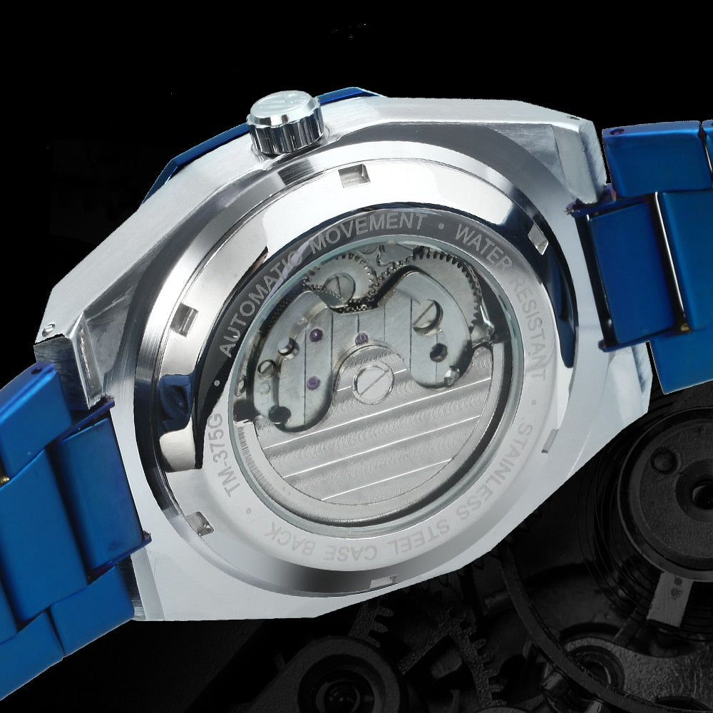Kalsten | Royale Skeleton Mechanical Men Watch