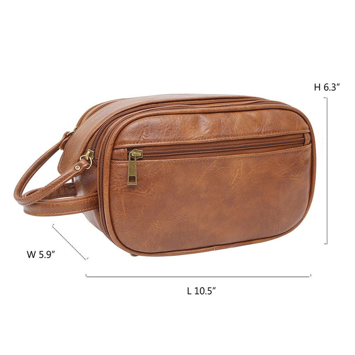 Mermaid Dream Waterproof Leather Travel Makeup Storage Bag | Kalsten