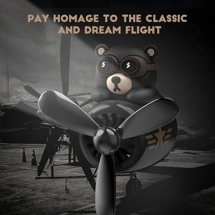 Car Freshener Bear Pilot | Kalsten