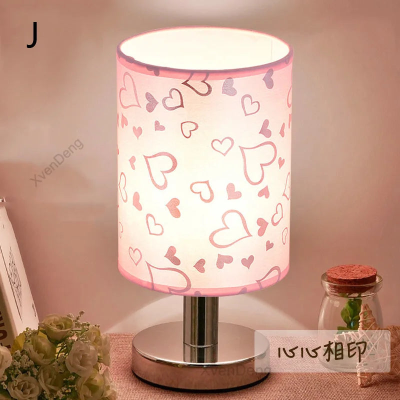 Modern Iron Table Lamp LED Cloth Nordic Desk Light - Perfect for Living Room, Bedroom, Bedside, Study, and Home Decor Lighting Fixtures | Kalsten