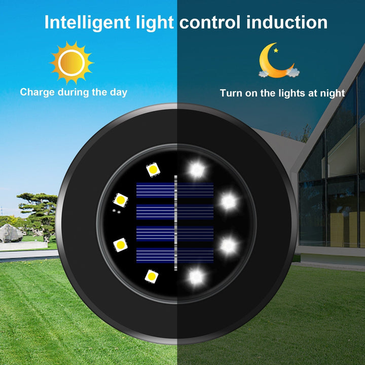 LED Solar Garden Lights Deluxe (Black edition) - Create a delightful atmosphere in your garden! Kalsten