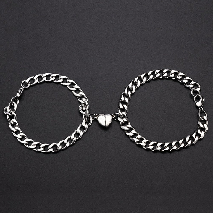 Kalsten | Heart-Shaped Magnet Couples Bracelet