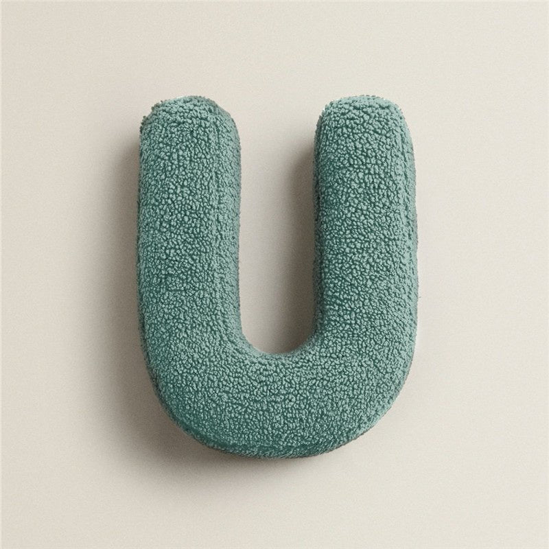 Kalsten | PlushLetter Pillow - Soft Letter Pillow for Bedroom and Children's Room