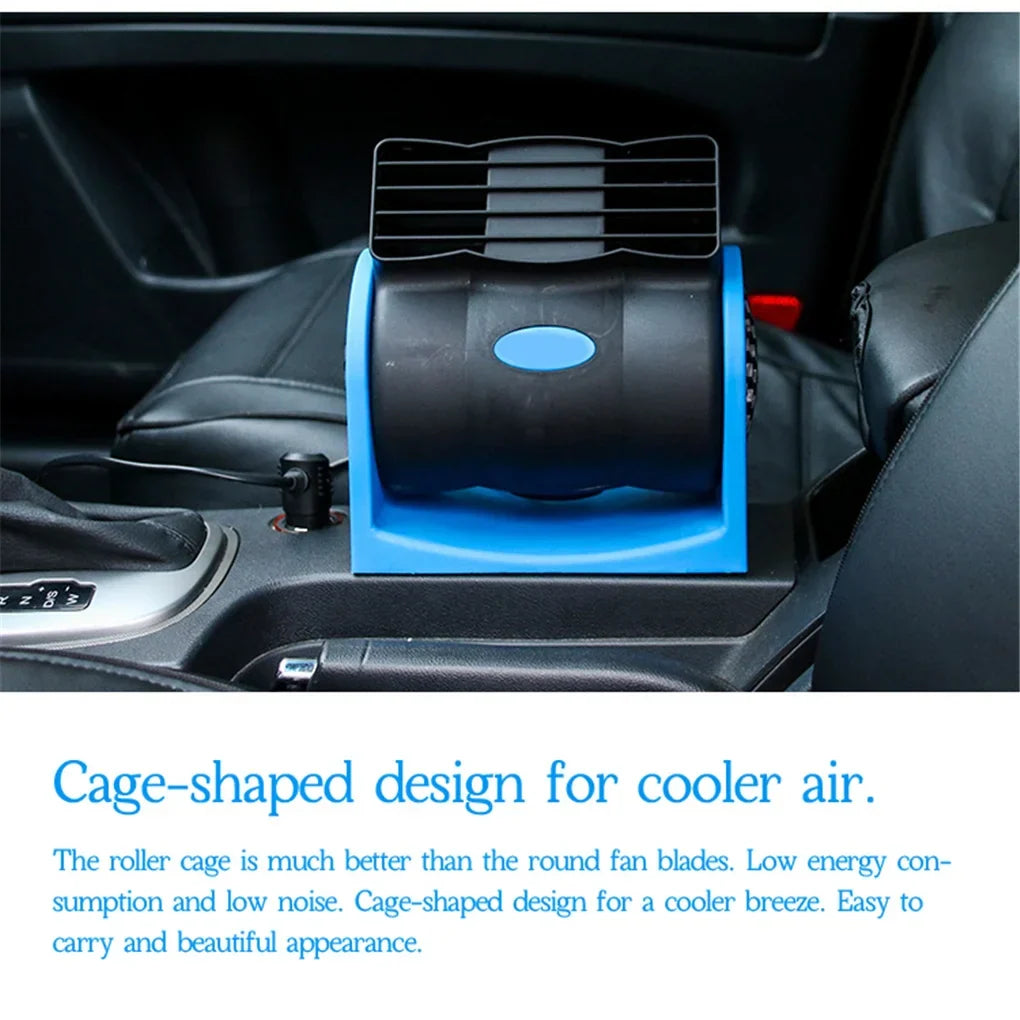Portable DC 12V-24V Car AC Air Fan Cooler Car Bladeless Air Conditioner Summer Car Vehicle Truck Cooling Air Fan | Kalsten