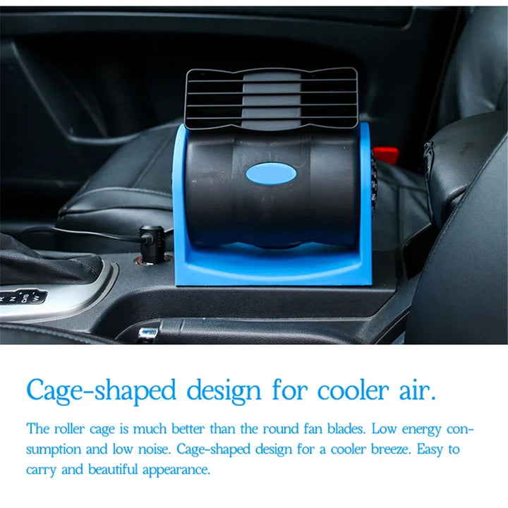 Portable DC 12V-24V Car AC Air Fan Cooler Car Bladeless Air Conditioner Summer Car Vehicle Truck Cooling Air Fan | Kalsten