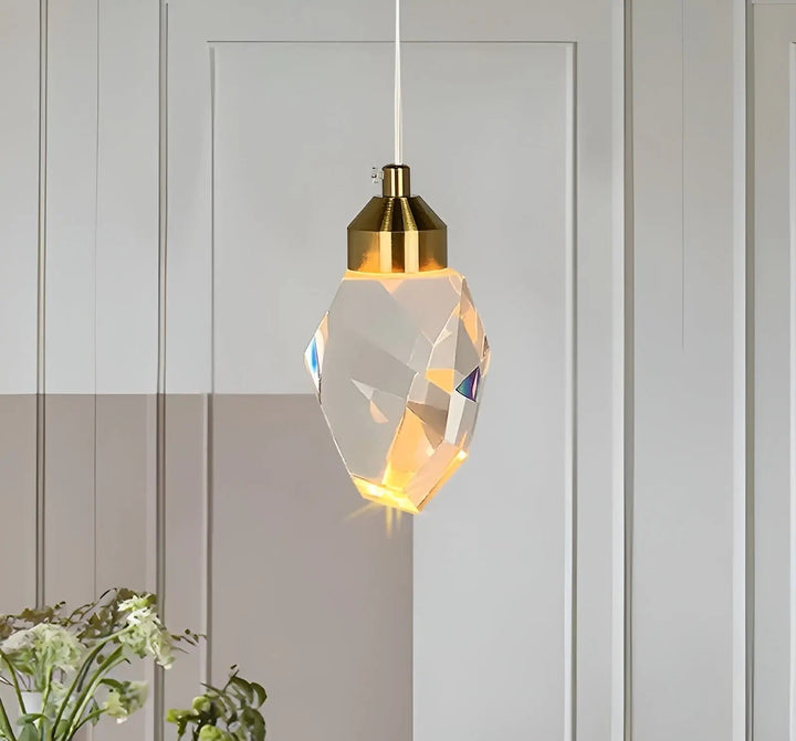 Luxurious Crystal Chandelier with LED Lighting - CrystalElegance Kalsten
