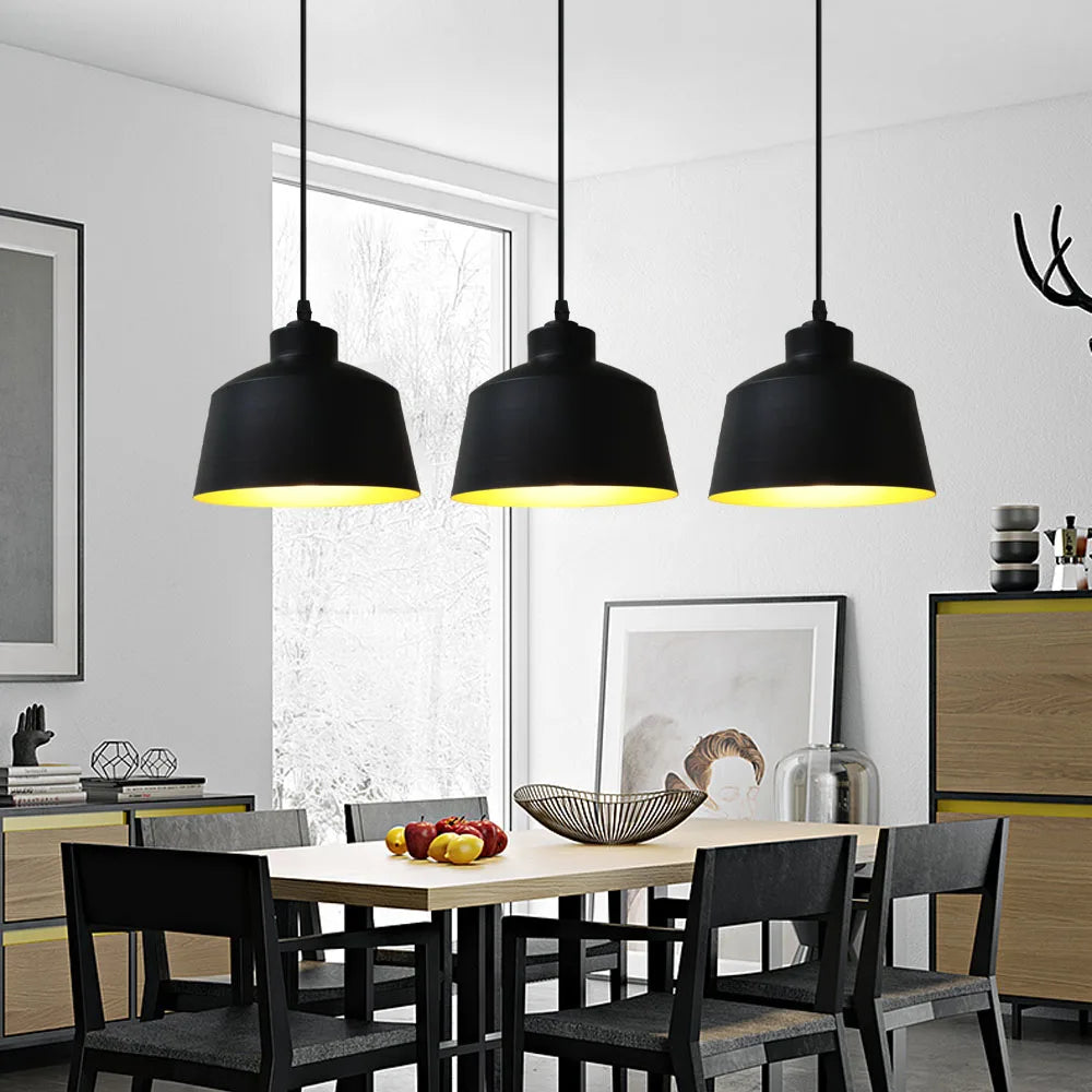 Modern 3-Pendant Lighting - Nordic Loft Style for Dining Room and Kitchen | Kalsten