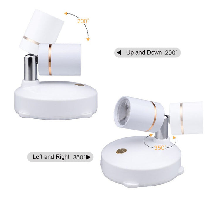 Smart LED Remote Control Rechargeable Spotlight | Kalsten
