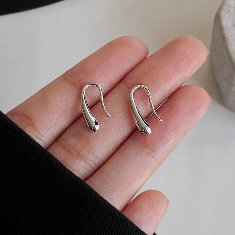 Kalsten | S925 Dainty Droplet Hook Earrings