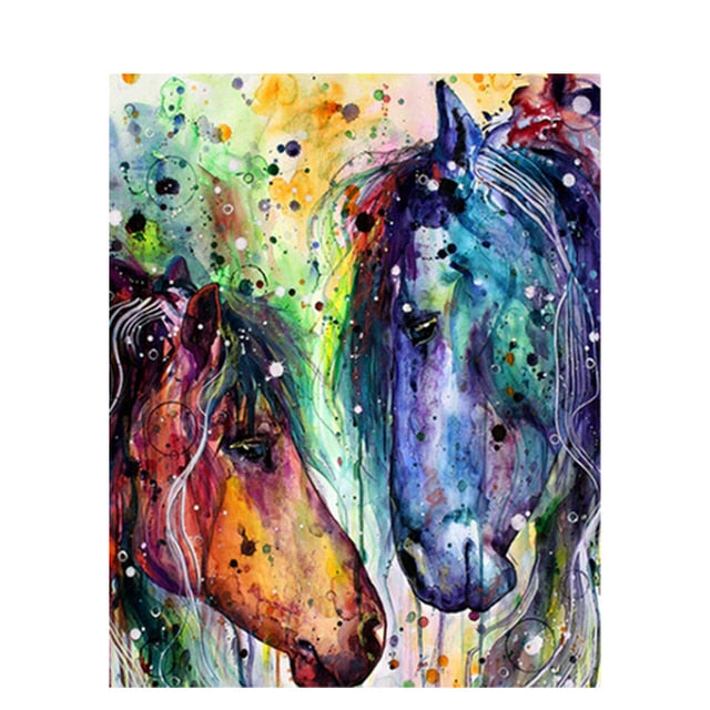 Animal portrait (Painting by numbers) Kalsten