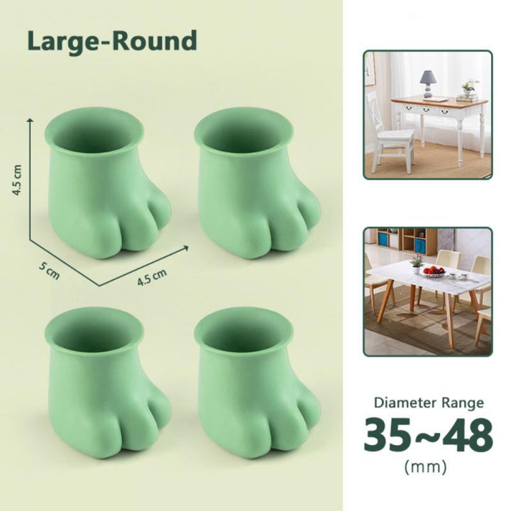 Kalsten | 4Pcs Non-Slip Cat Paw Furniture Leg Cover
