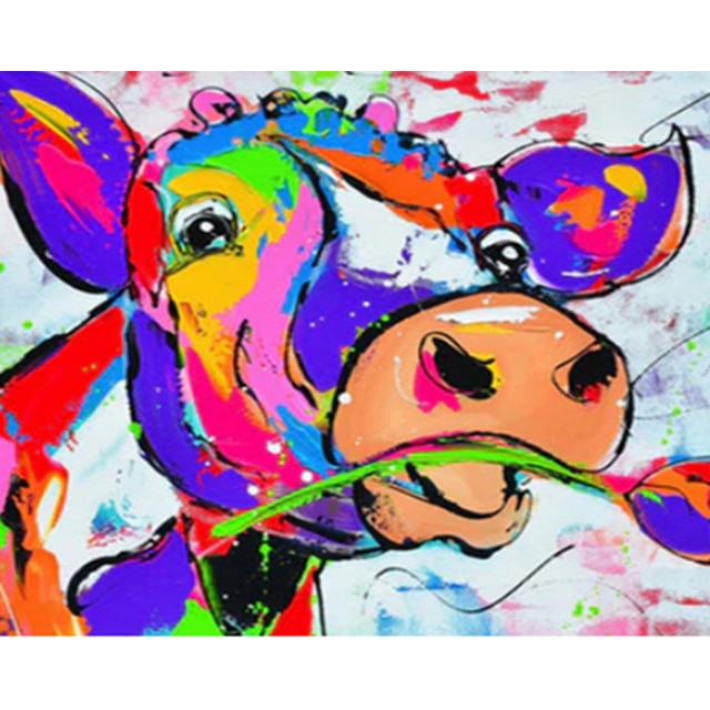 Animal portrait (Painting by numbers) Kalsten