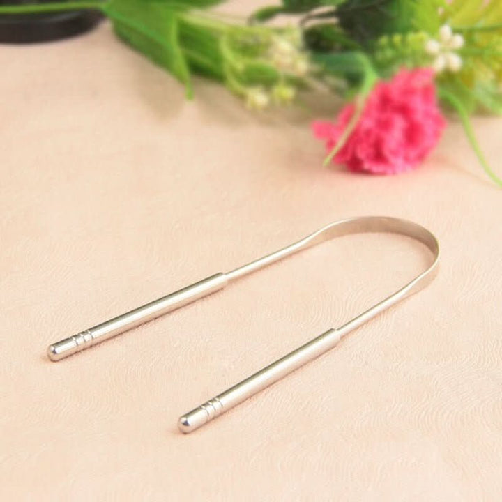 Kalsten | Stainless steel tongue scraper for fresh breath & oral hygiene