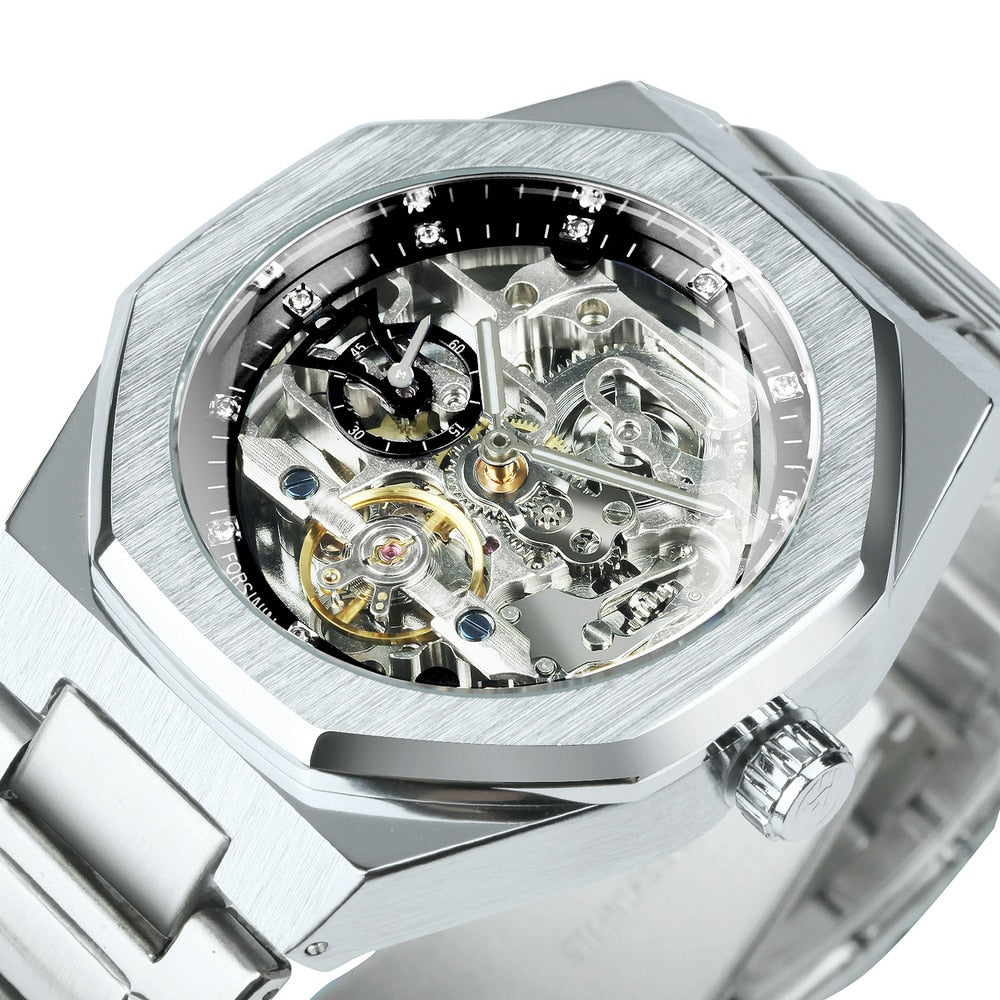 Kalsten | Royale Skeleton Mechanical Men Watch