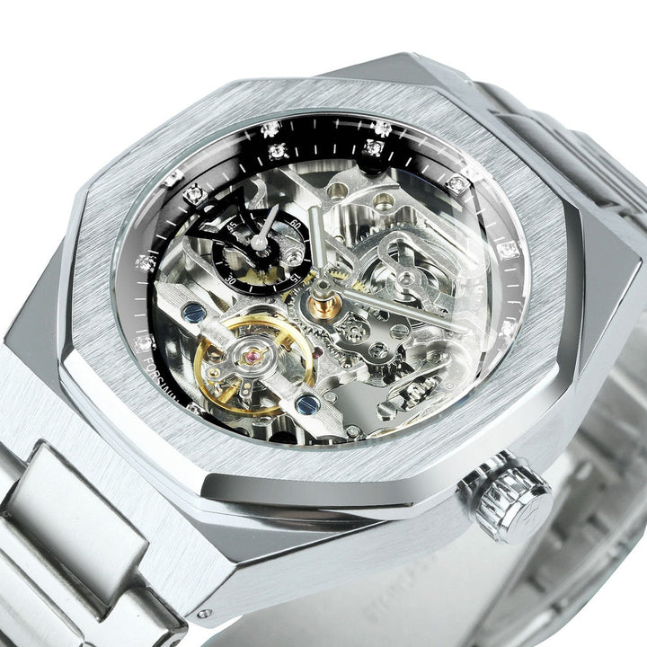 Kalsten | Royale Skeleton Mechanical Men Watch