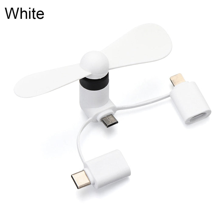 Portable Mini Phone USB Fan - Image 2