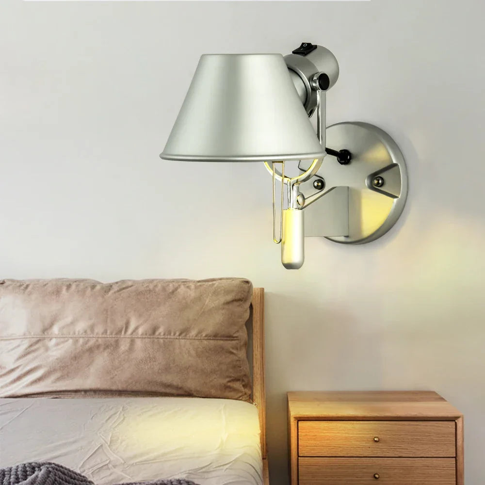 Nordic Modern LED Wall Lamp – Contemporary Bedroom and Corridor Sconce Light, Up & Down Aluminum Design, 220V AC | Kalsten
