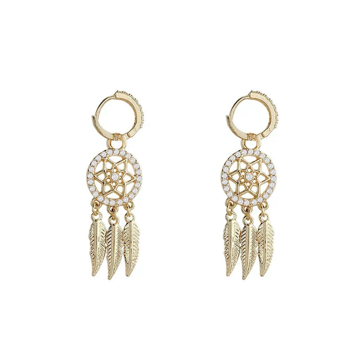 Kalsten | Evani️ | Elegant refinement with 14-carat gold earrings