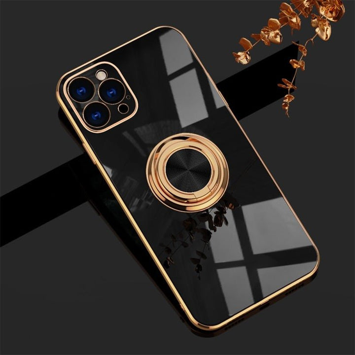Kalsten | iPhone Case with Metal Stand Ring