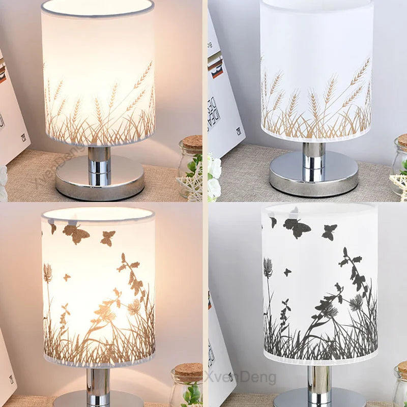 Modern Iron Table Lamp LED Cloth Nordic Desk Light - Perfect for Living Room, Bedroom, Bedside, Study, and Home Decor Lighting Fixtures | Kalsten
