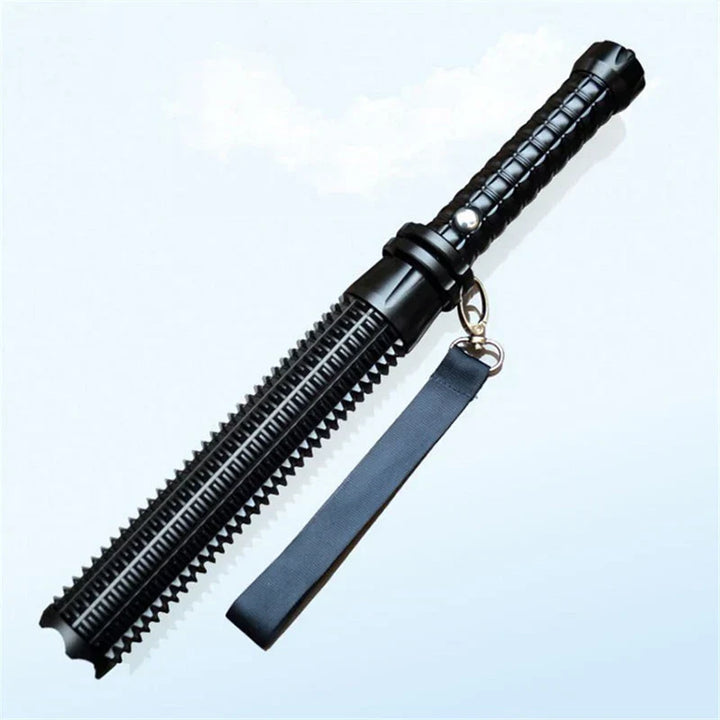 Tactical Rechargeable Flashlight Telescopic Self Defense Stick | Kalsten
