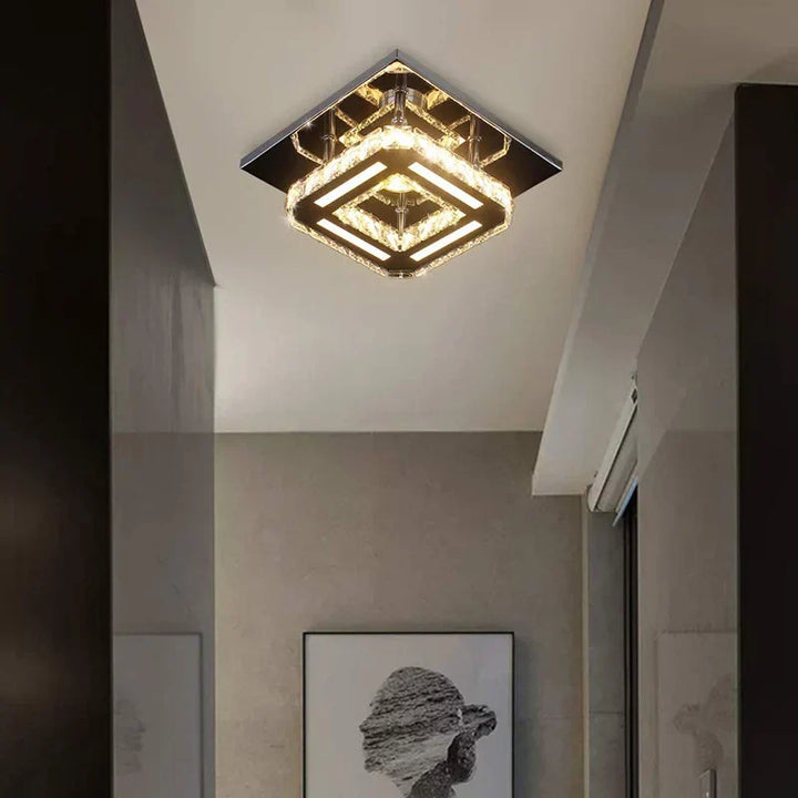 Ceiling Lamp Lights - Decorative LED Lamps For Room Chandelier Crystal Chandeliers - Home Kitchen Bedroom Living Modern Dining Hallway | Kalsten