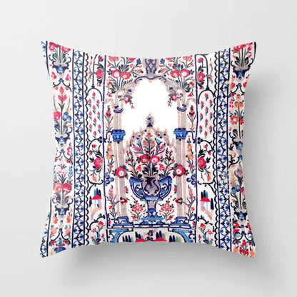 Karnz | Nordic Pillowcase Moroccan Style Pillow Indian Bohemian Luxury Living Room Bedroom Pillowcase Lumbar Pillowcase Home Decor