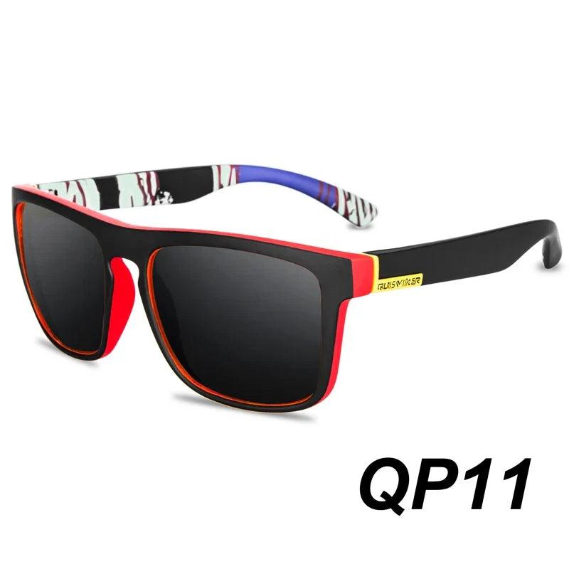 BowLift | QUISVIKER Polarized Sports Sunglasses for Men and Women – Ideal for Fishing, Camping, Hiking and Driving – UV Protection Sunglasses