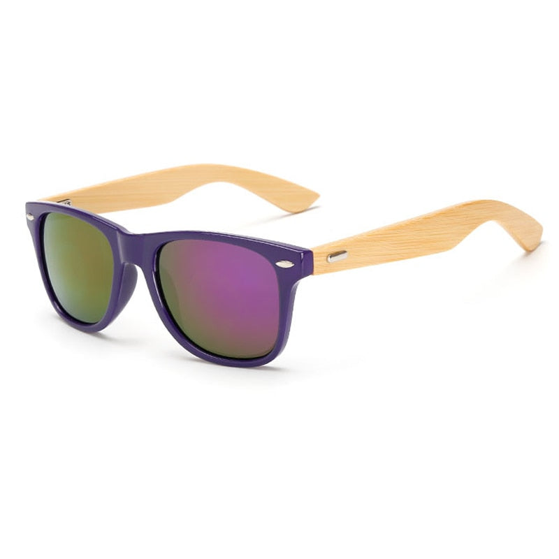 Kalsten | Bamboo Retro Wood Sunglasses