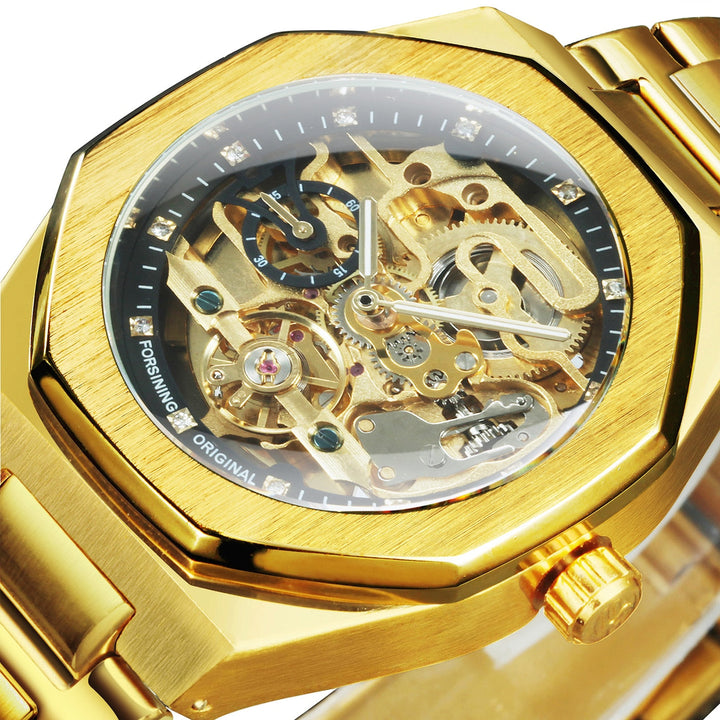 Kalsten | Royale Skeleton Mechanical Men Watch