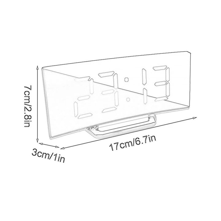 Alarm clock with LED display | Kalsten