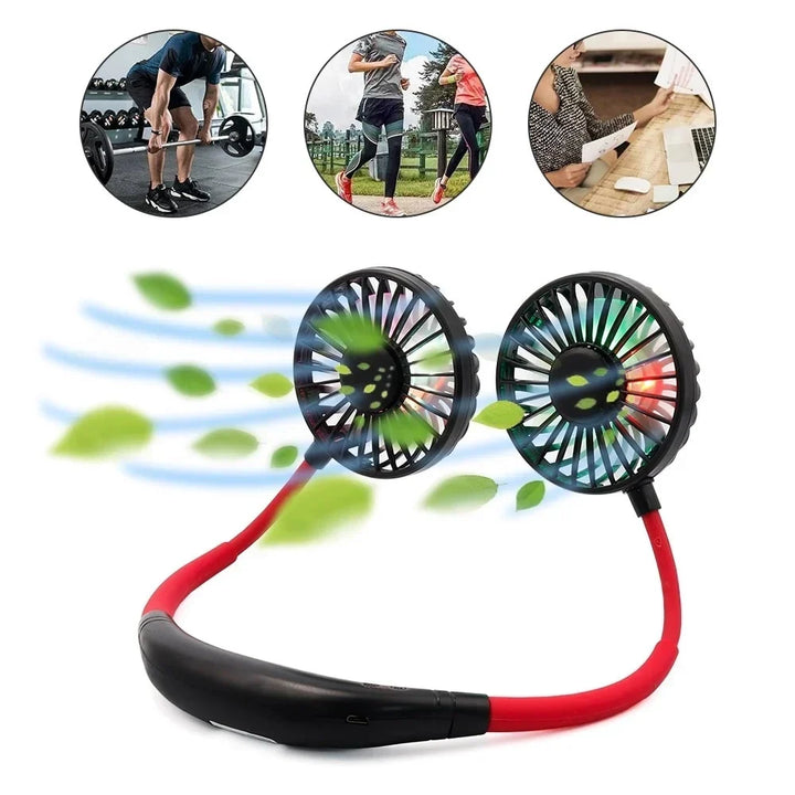 Hands-Free Neck Fan – Cool Air Without Holding | Kalsten