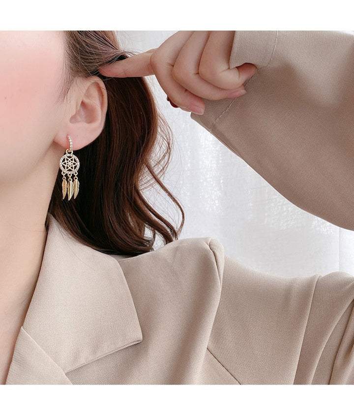 Kalsten | Evani️ | Elegant refinement with 14-carat gold earrings