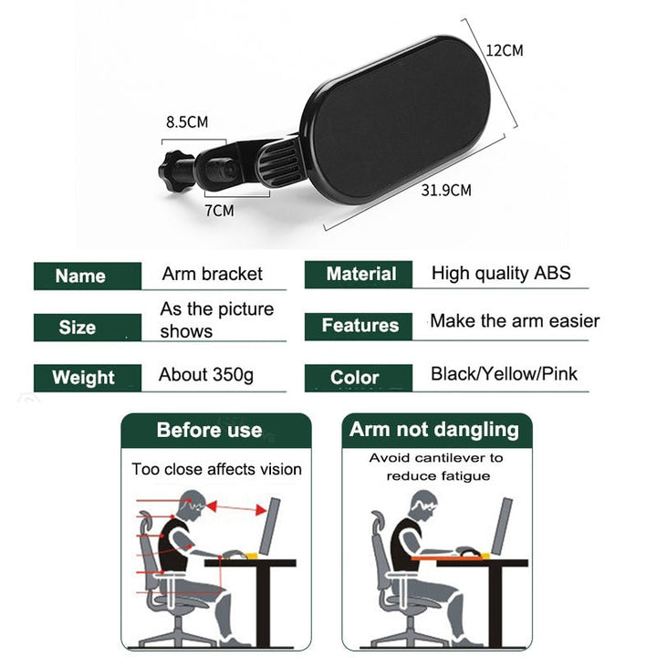 Ergowork Computer Armrest Pro® - Prevent a mouse arm! Kalsten