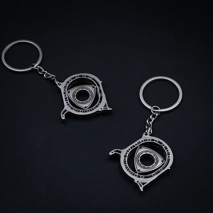 Spinning Rotor Metal Keychain | Kalsten