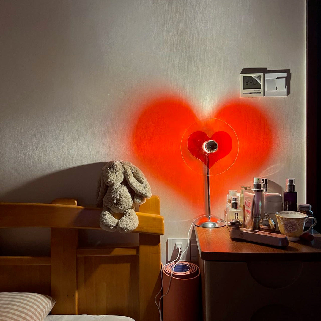 LoveGlow – Elegant Table Lamp with Rechargeable LED | Kalsten