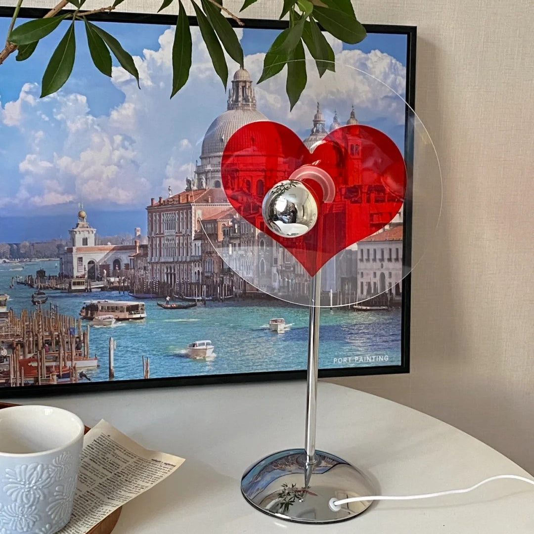 LoveGlow – Elegant Table Lamp with Rechargeable LED | Kalsten